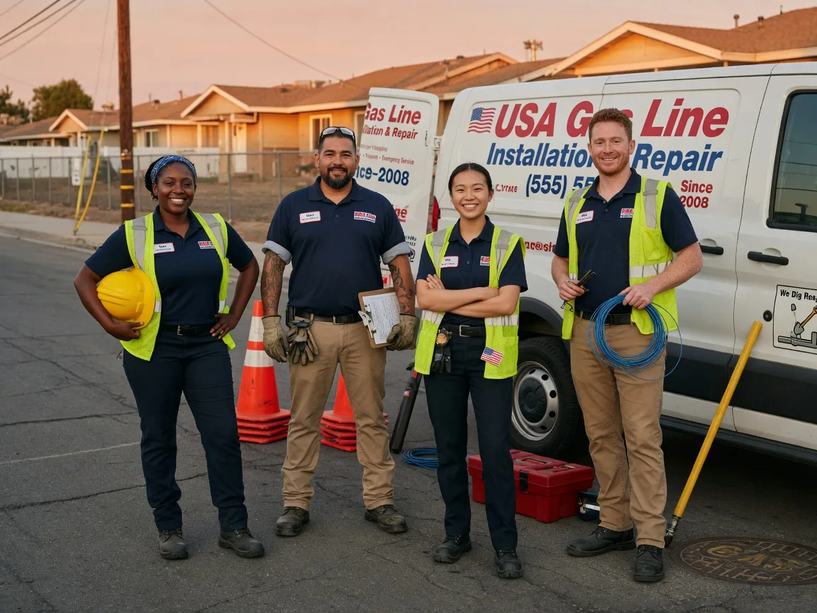 Gas Line Installation company in Eckley, CO